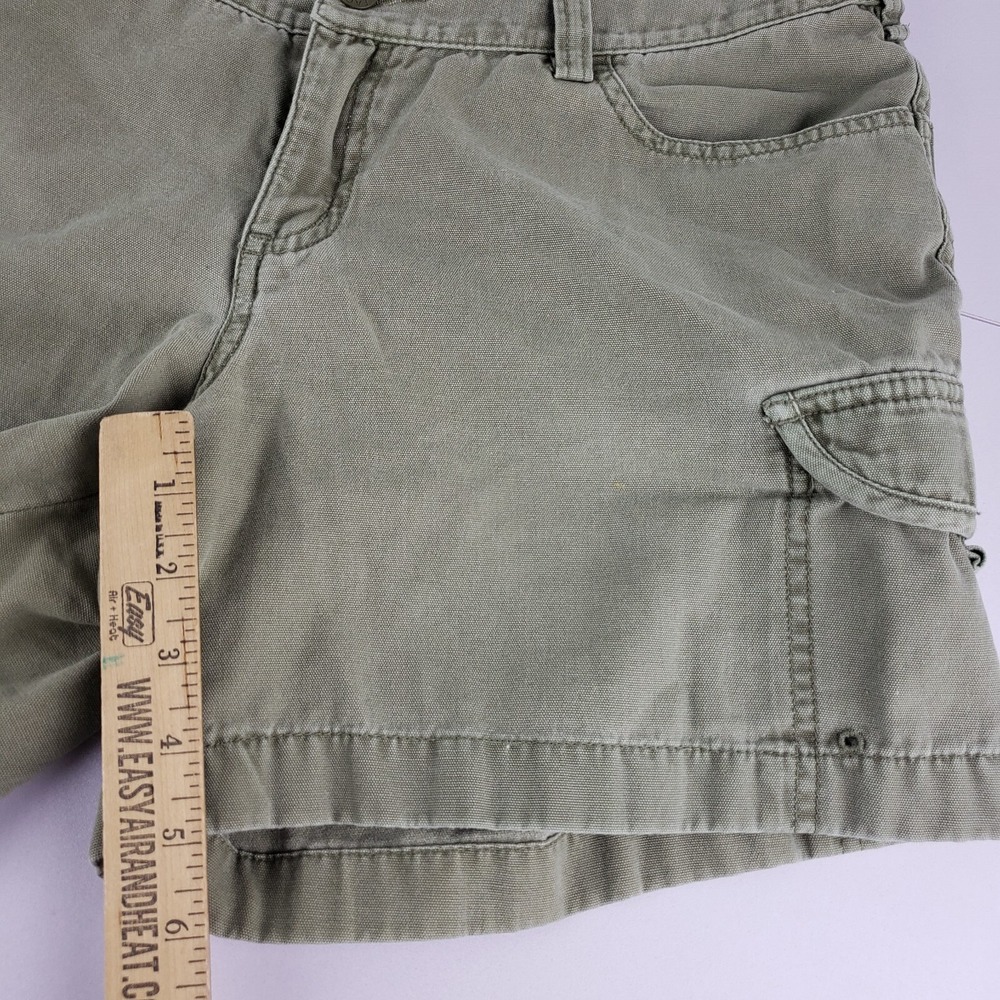 The North Face Shorts Women's Size 8 Green A5 Series Outdoor Hiking Cargo Pocket - Picture 10 of 11